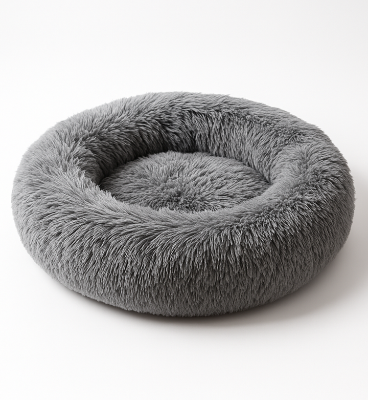 Lit/Panier apaisant pour chien – Donut moelleux antistress | PatteFidèle