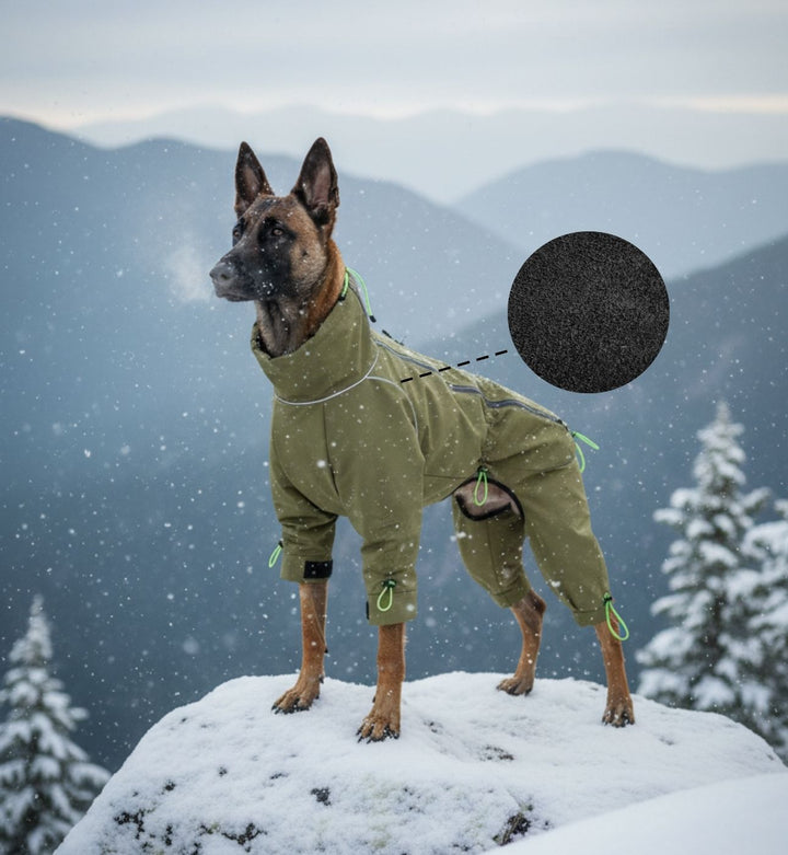 Manteau pour chien hiver – chaud & imperméable