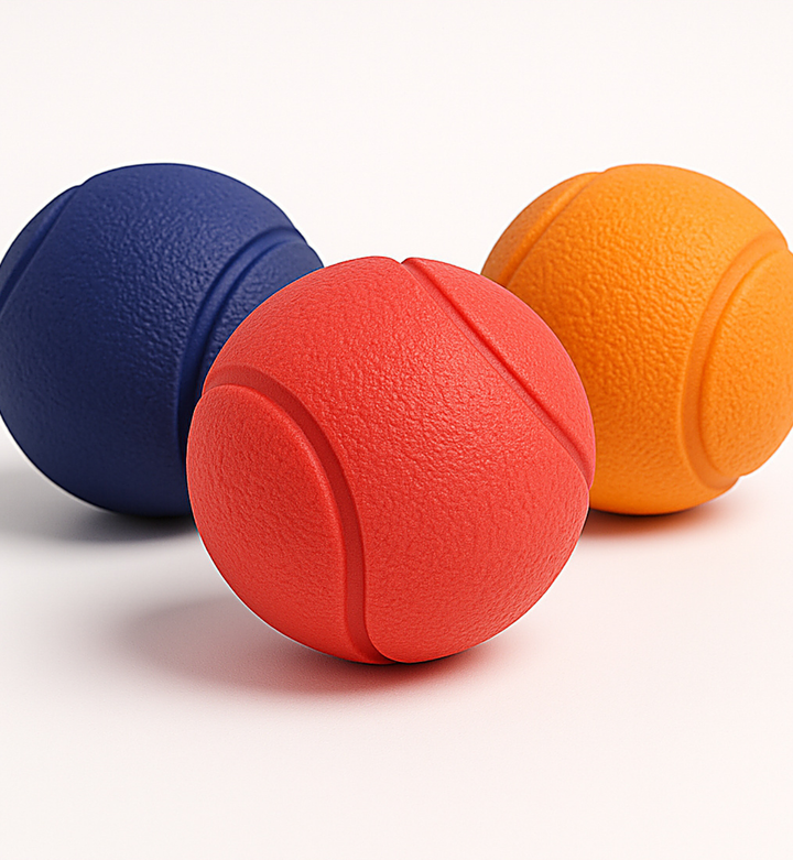 Balle ultra-résistante rebondissante pour gros chiens | PatteFidèle