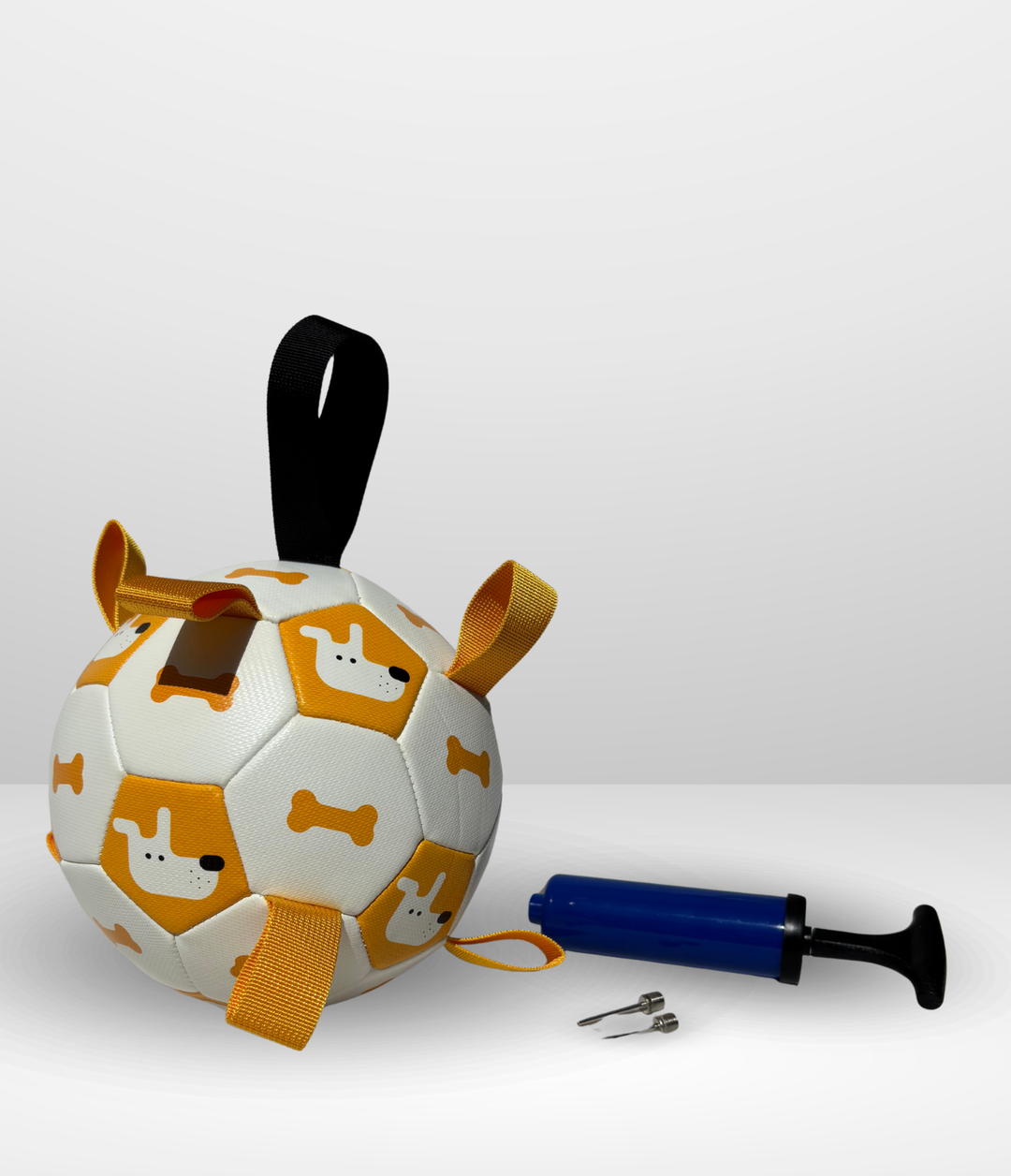 Ballon de foot interactif pour chien