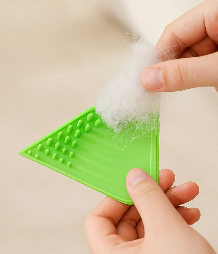 Brosse Anti-Poils Magique PatteFidèle - La Solution Ultime pour Canapé, Vêtements et Voiture